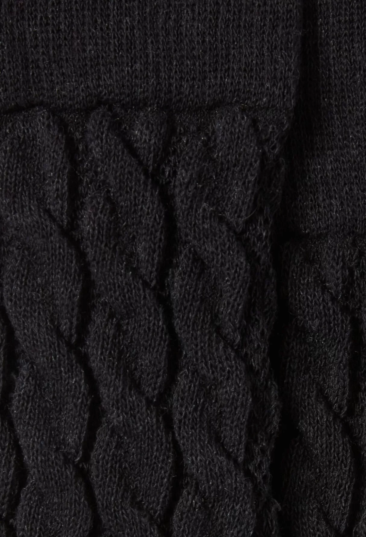 Chaussettes-Claudie Pierlot Chaussettes jacquard mi-mollet Anthracite
